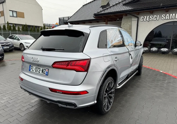 Audi SQ5 cena 55600 przebieg: 107000, rok produkcji 2018 z Wieliczka małe 79